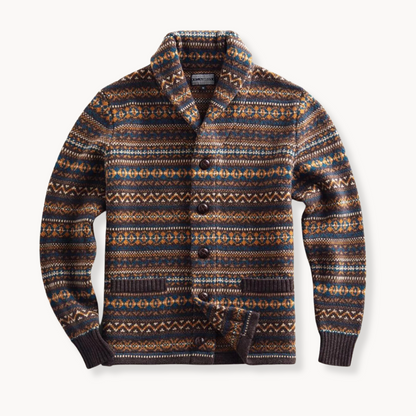 Cárdigan con Cuello Chal Soft Blend