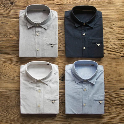 Camisa Classic Oxford con Bolsillo