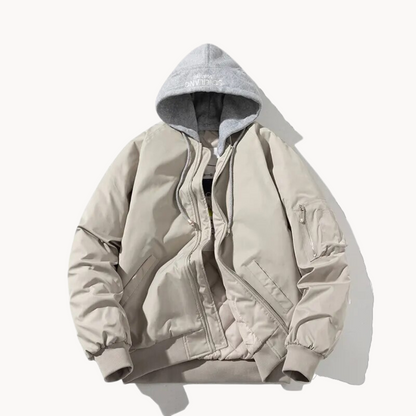 Chaqueta Bomber Ascend con Capucha