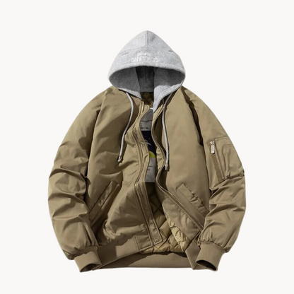 Chaqueta Bomber Ascend con Capucha
