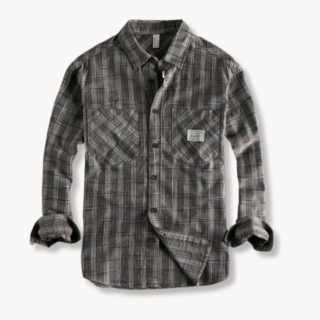Camisa Ridge de franela a cuadros