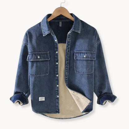Reverie Camisa de Denim Forrada