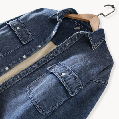 Reverie Camisa de Denim Forrada