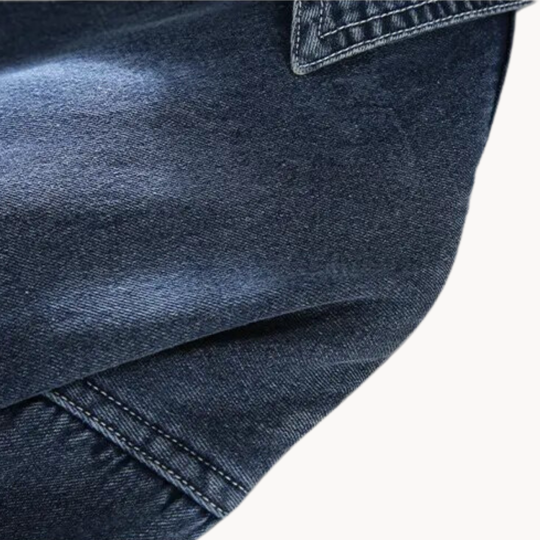 Reverie Camisa de Denim Forrada