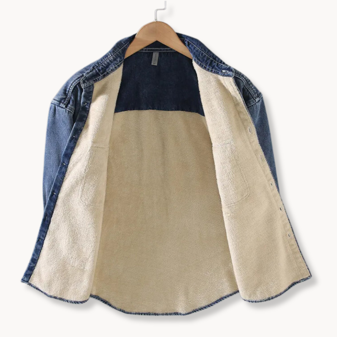 Reverie Camisa de Denim Forrada