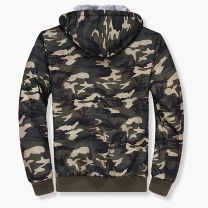 Winter Plush Camo Jacket