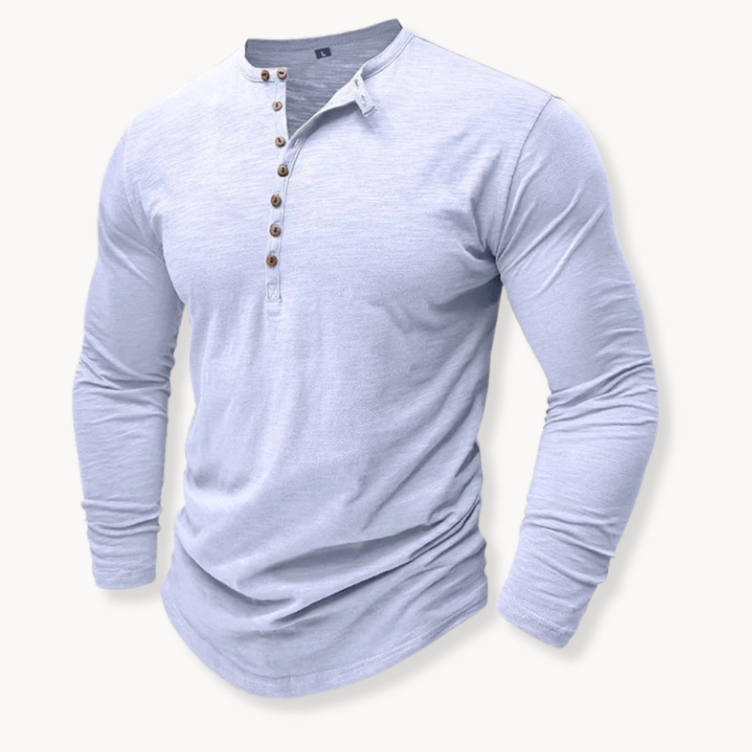 Henley Classic Comfort de Algodón