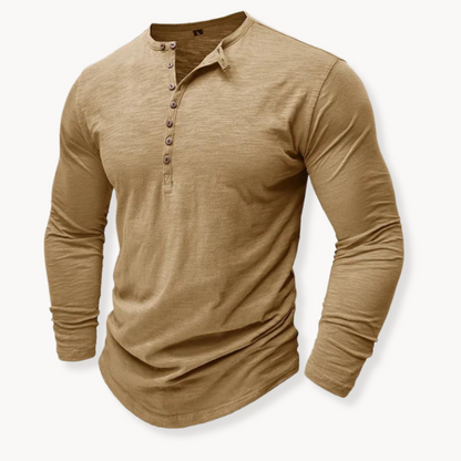 Henley Classic Comfort de Algodón