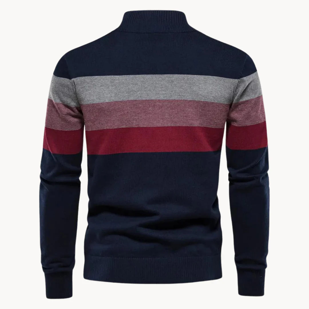 Suéter con cremallera Burk Quarter Zip