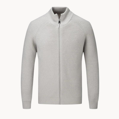 Suéter con Cierre de Cashmere Ridgeline