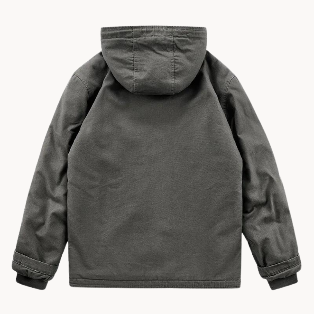 Chaqueta con Capucha Arctic Haven Forrada en Fleece