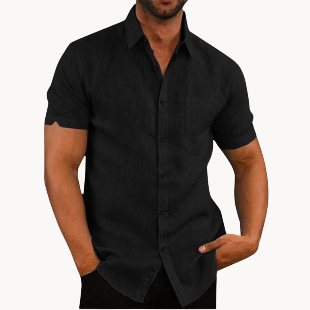 Camisa Coastline de Lino y Algodón
