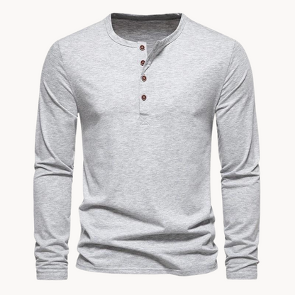 Henley Outland de Manga Larga