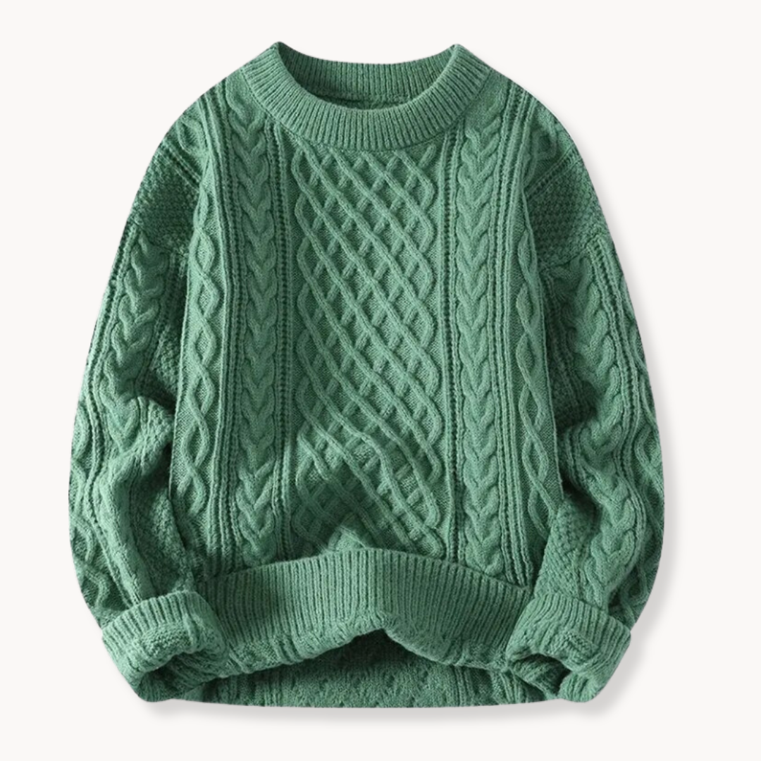 Atlantic Cable Stitch Sweater