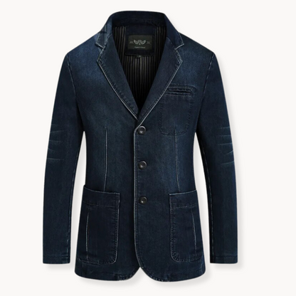 Blazer de Mezclilla Denim