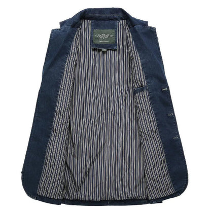 Blazer de Mezclilla Denim