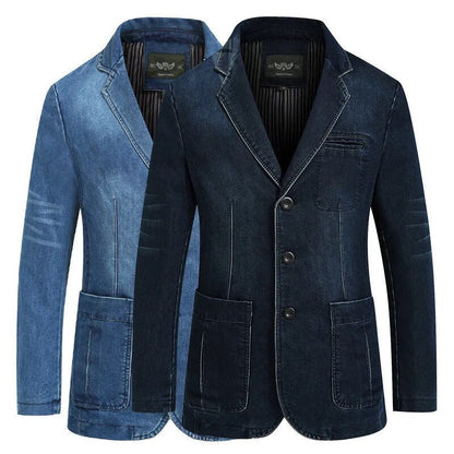 Blazer de Mezclilla Denim