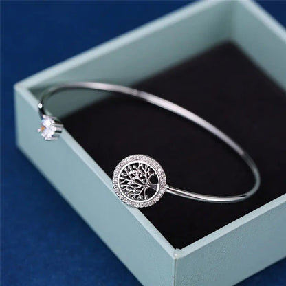 Pulsera atemporal ajustable del árbol de la vida