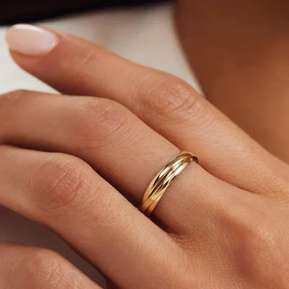 Anillo de oro Lena Trielle