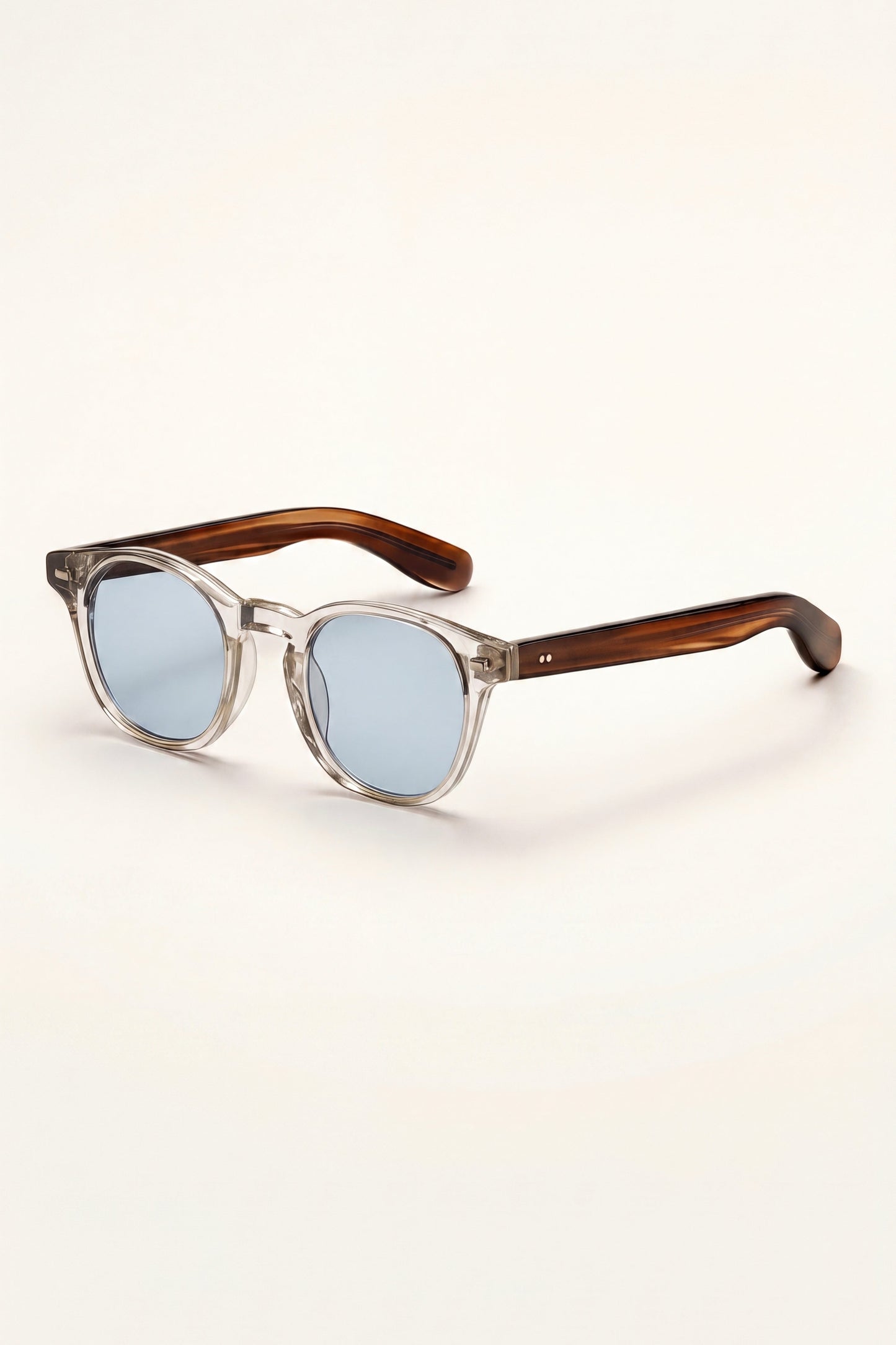 Dante | Gafas de Sol Transparente y Marrón