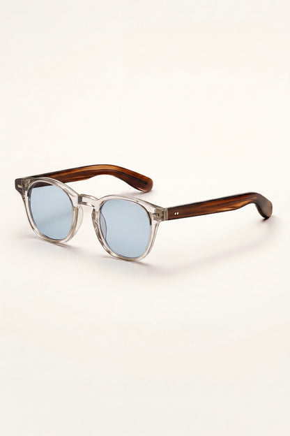Dante | Gafas de Sol Transparente y Marrón