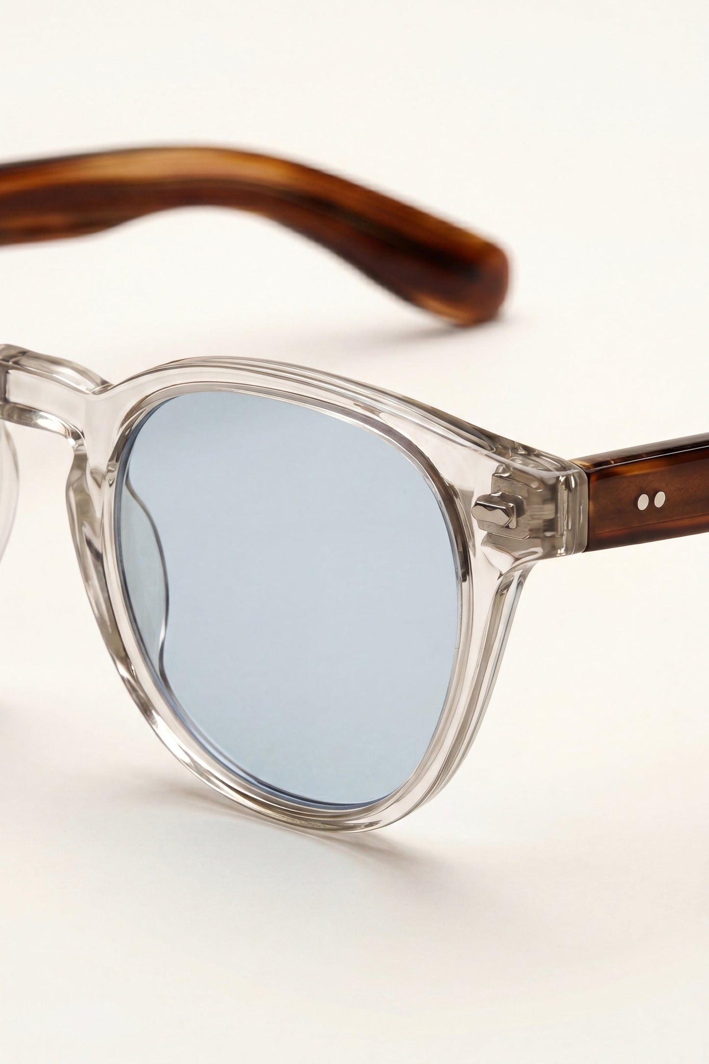 Dante | Gafas de Sol Transparente y Marrón