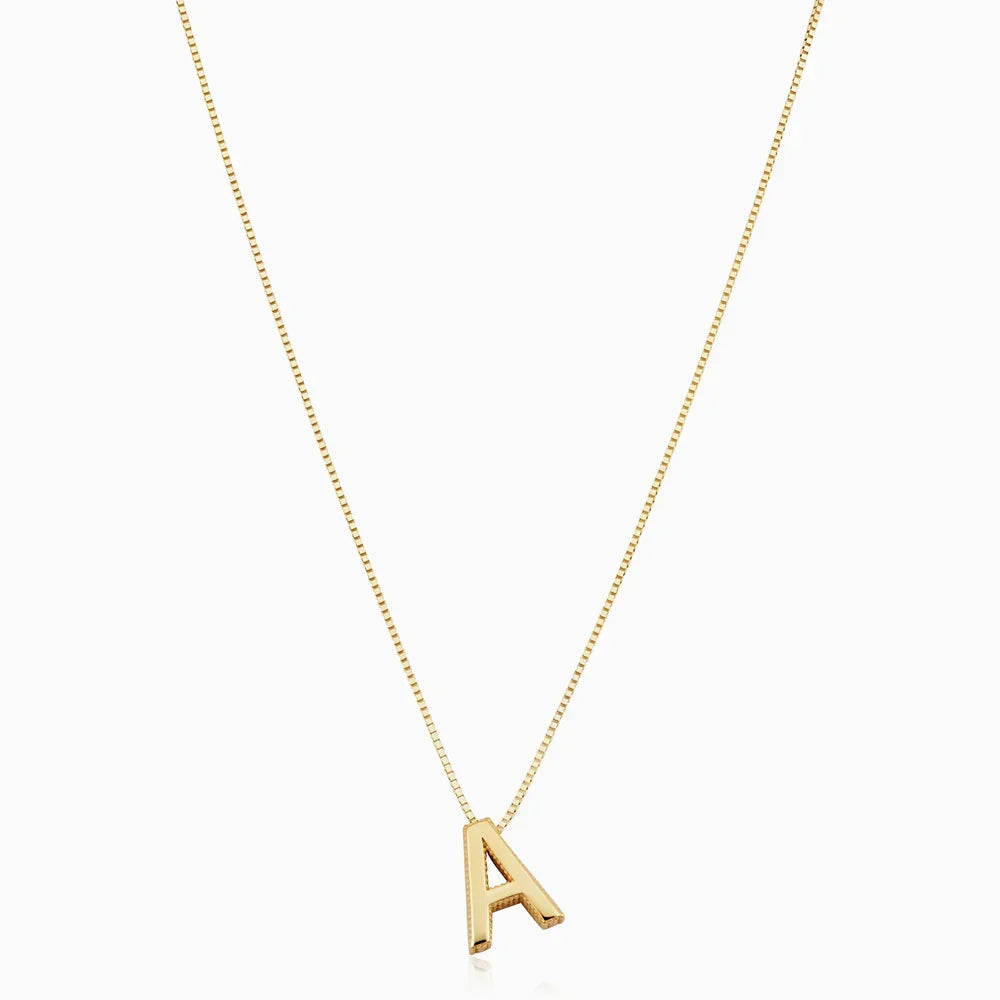 Collar de iniciales carta de amor