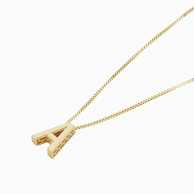 Collar de iniciales carta de amor
