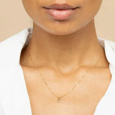 Collar de iniciales carta de amor