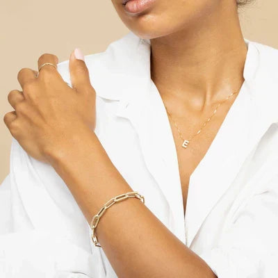 Collar de iniciales carta de amor