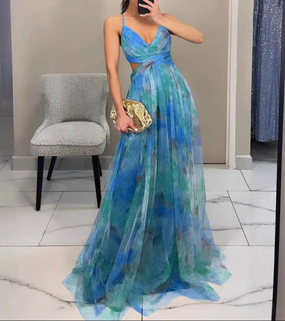 LUNA BELLUCCI | Vestido Maxi Elegancia Floral (EDICIÓN LIMITADA)
