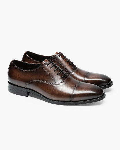 Zapatos Clásicos de Cuero