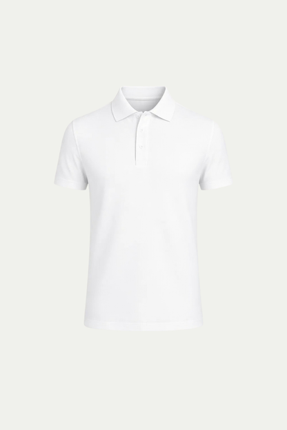Matteo | Polo Ligero Blanco