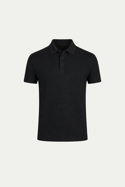 Matteo | Polo Ligero Negro