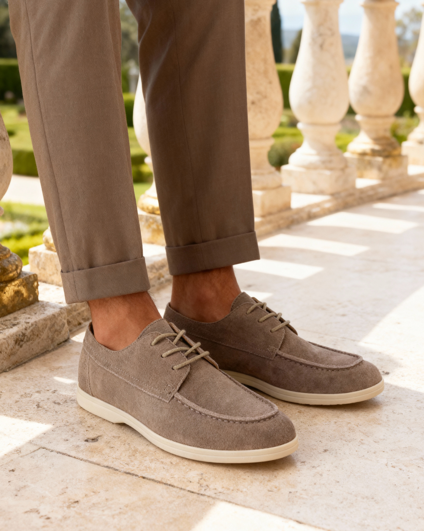 Zapatos de Cordones en Ante Premium