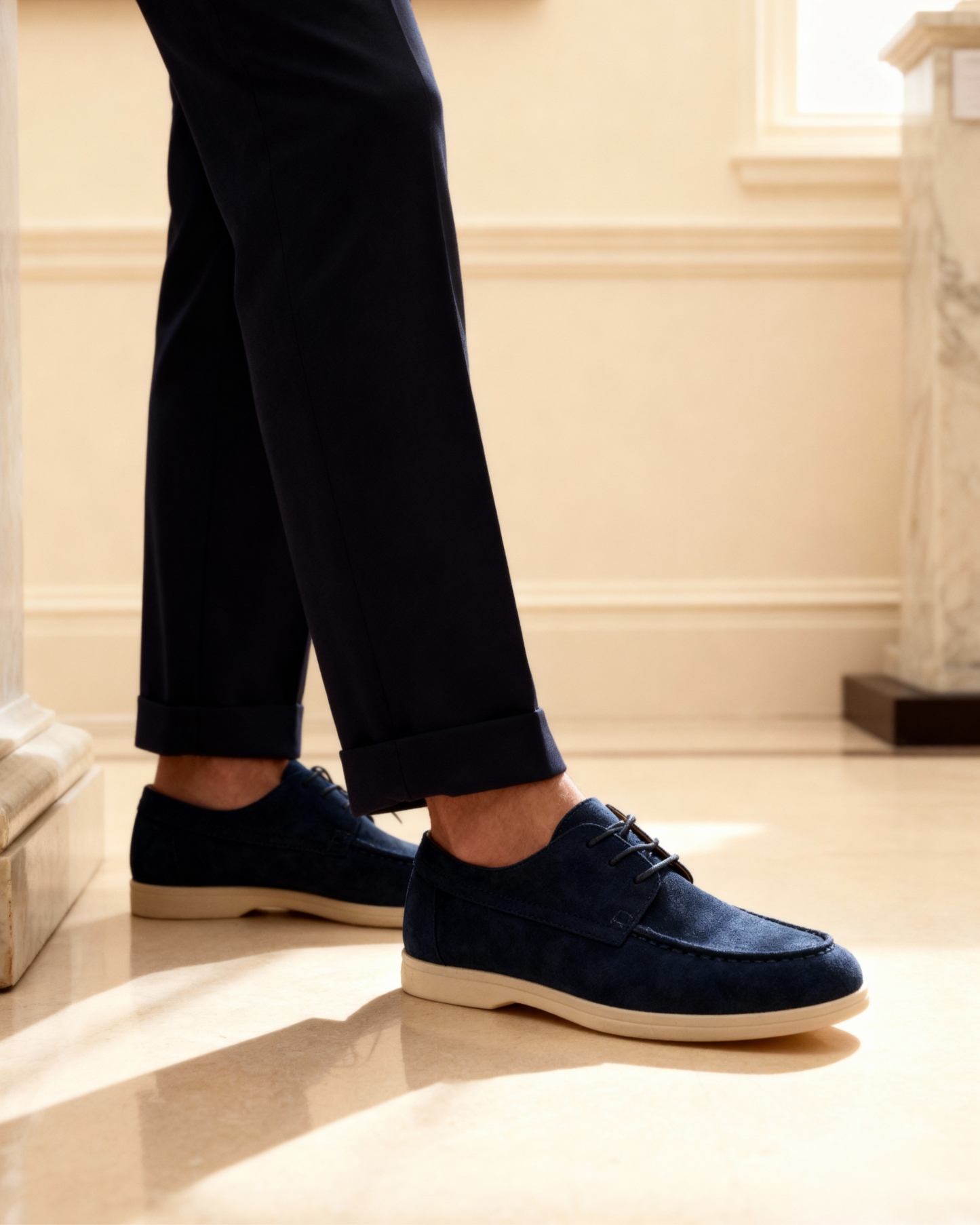 Zapatos de Cordones en Ante Premium