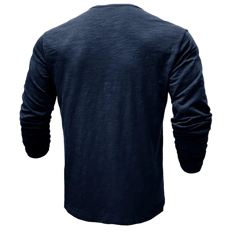 Henley Classic Comfort de Algodón