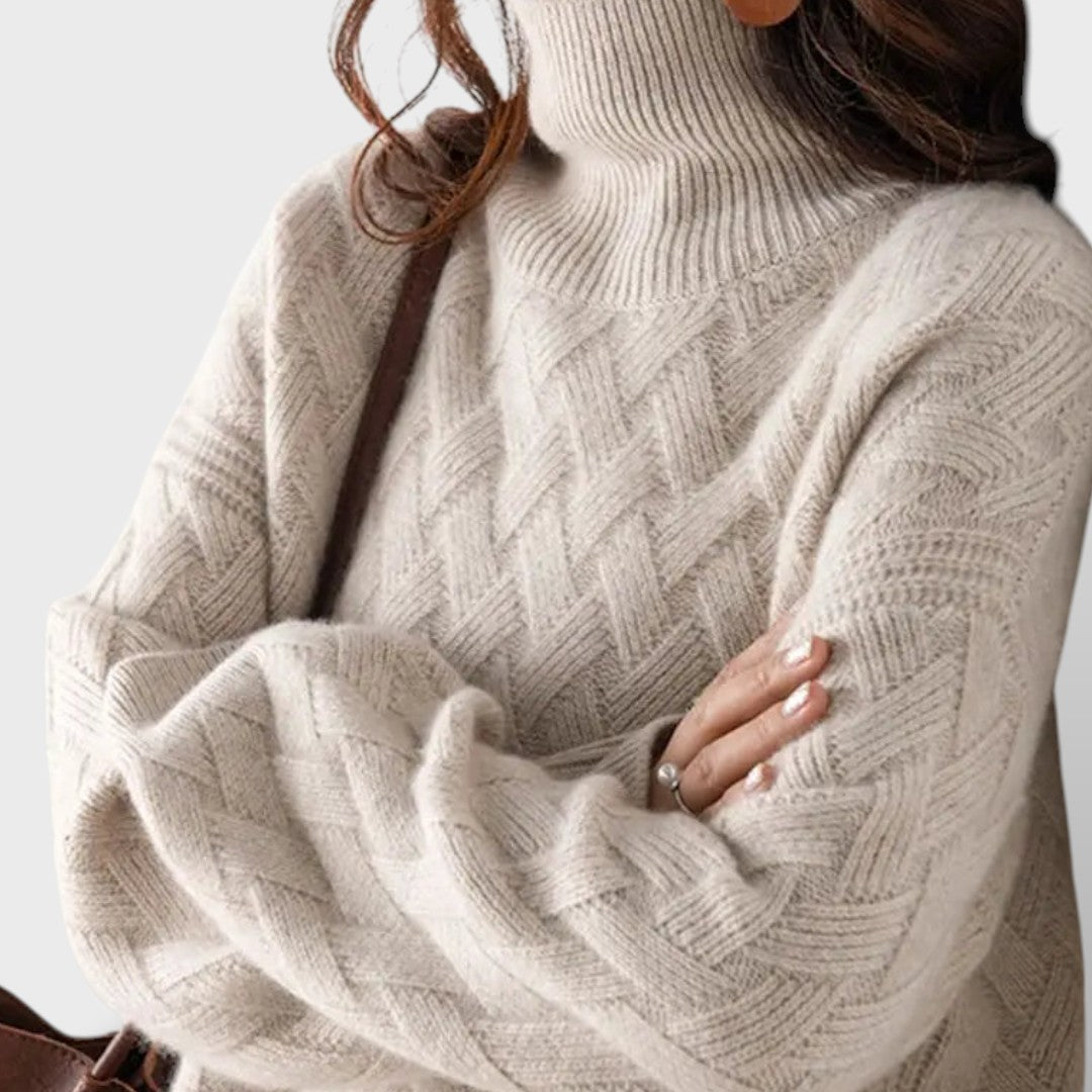 Jersey Mujer Cachemir Punto Suave Daria