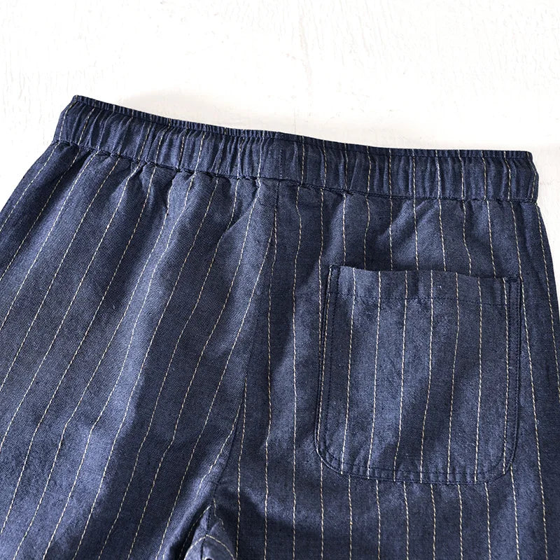 Shorts Amalfi de Mezcla de Lino