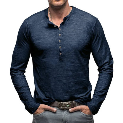 Henley Classic Comfort de Algodón