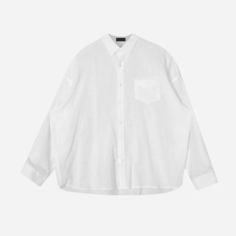 Camisa Adamo de Mezcla de Lino