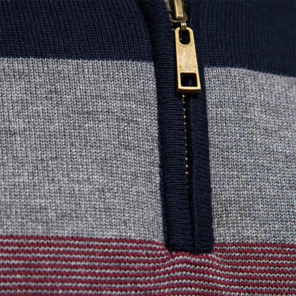 Suéter con cremallera Burk Quarter Zip