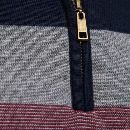 Suéter con cremallera Burk Quarter Zip