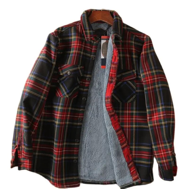 Chaqueta Farhan Forrada de Franela