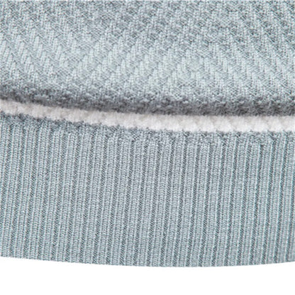 Suéter de algodón Field Stripe Crewneck