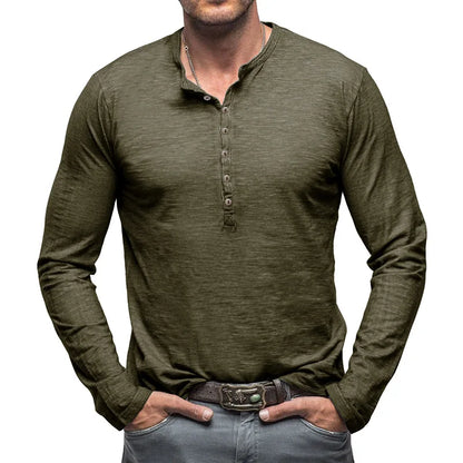 Henley Classic Comfort de Algodón