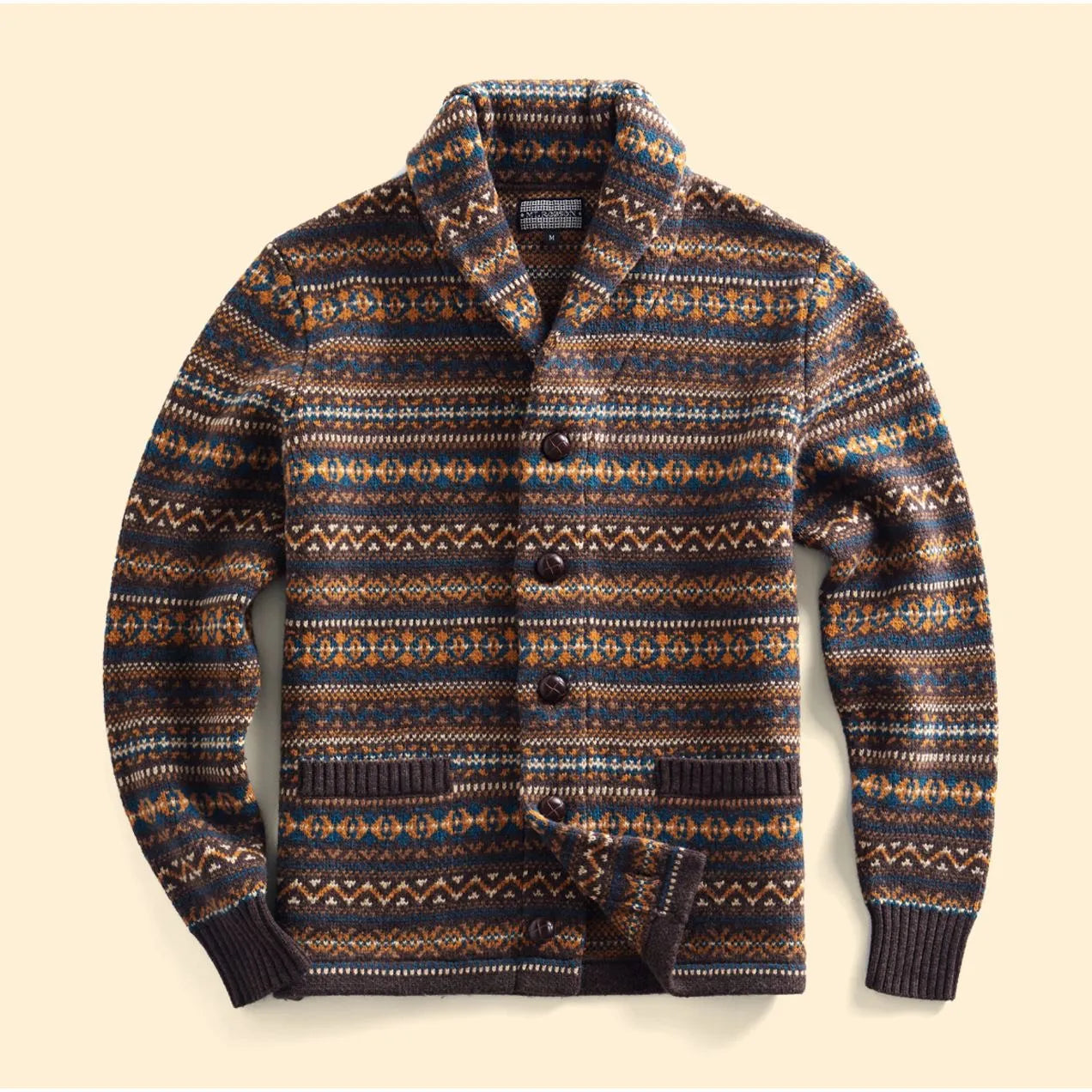 Cárdigan con Cuello Chal Soft Blend