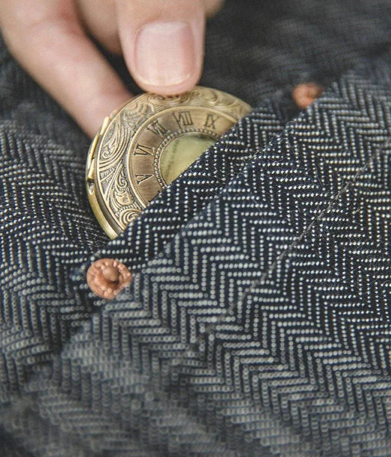 Pantalón Clem Retro de Algodón