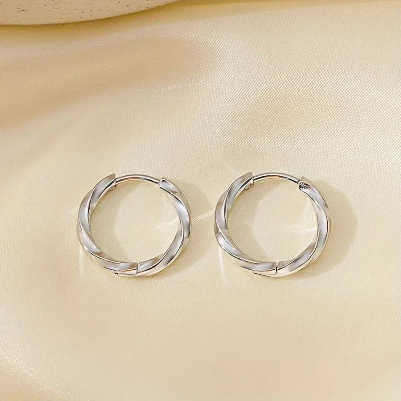 Pendientes colgantes geométricos minimalistas
