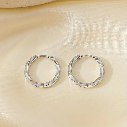 Pendientes colgantes geométricos minimalistas